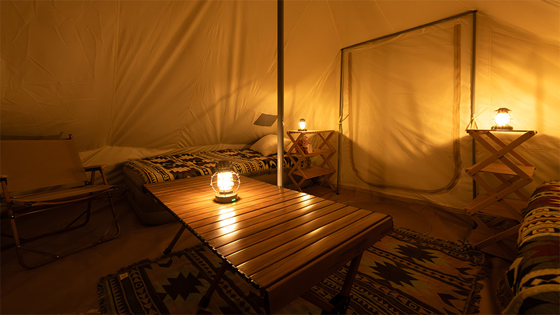 Inside The Tent